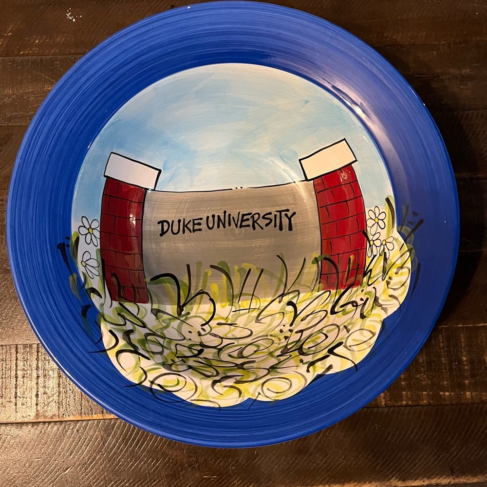 Duke University Blue Large Decorative Bowl by Magnolia Lane